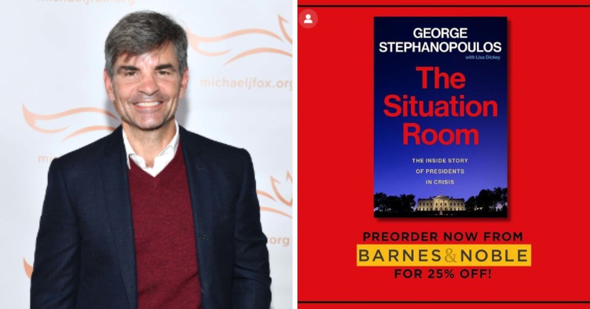 George Stephanopoulos' new book 'The Situation Room' is up for pre-order (Getty Images, @gstephanopoulos/Instagram)