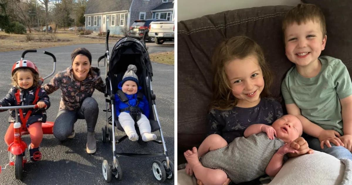 Lindsay Clancy worked as a nurse but was staying at home to take care of her three children (Facebook)