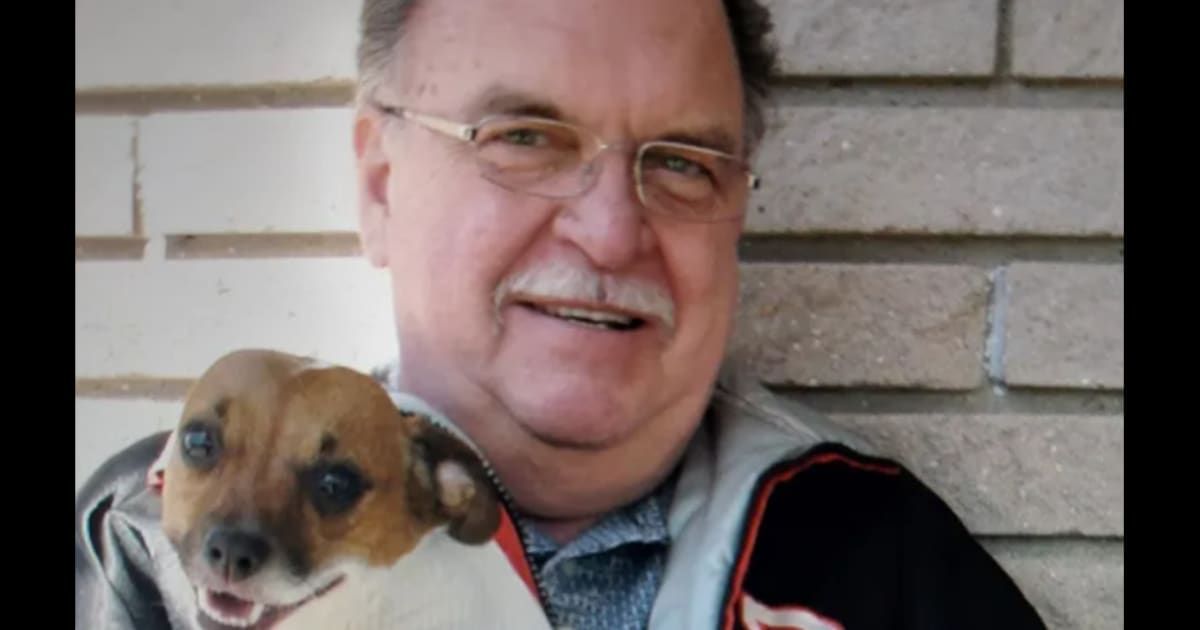 John Balkevitch and his dog Lexi died after a fire broke out in Roseville (GoFundMe)