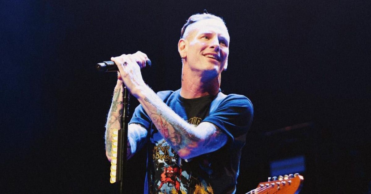 Corey Taylor disclosed he suffered a 'breakdown' in a video shared on social media (Instagram@coreytaylor)