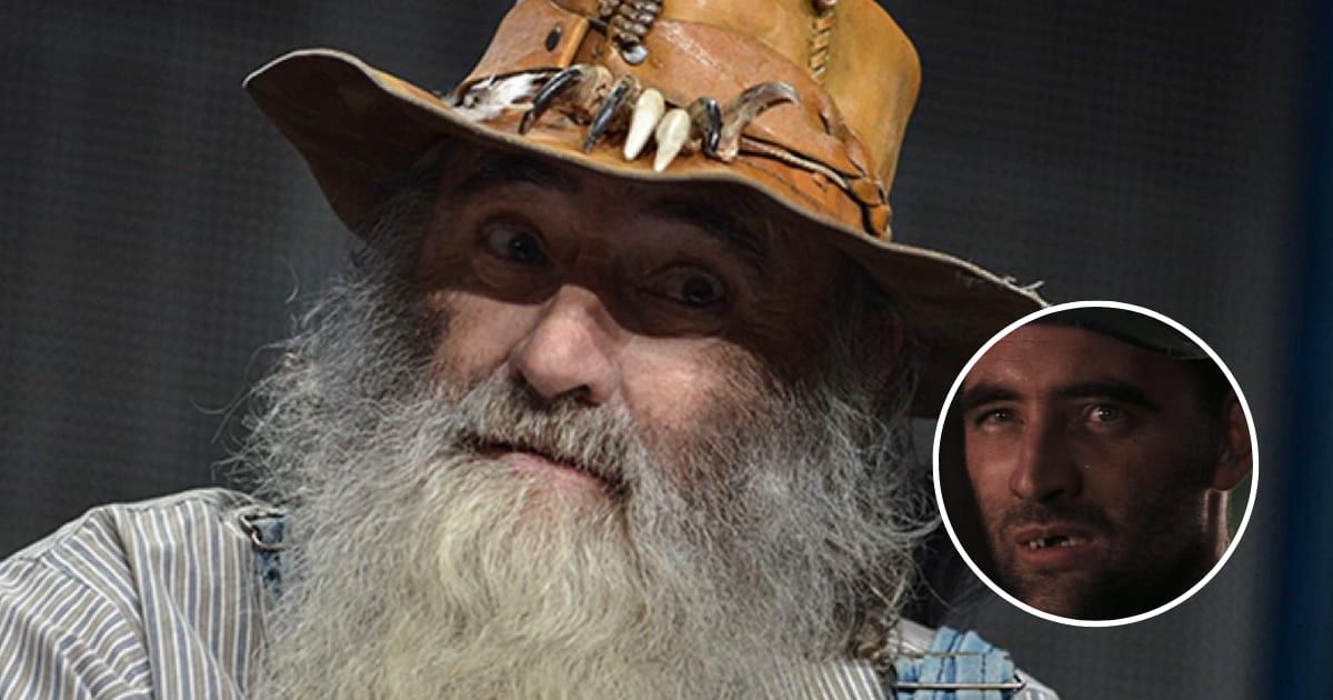 Herbert 'Cowboy' Coward was best known for his role as Toothless Man in the 1972 film 'Deliverance' (Fox Carolina/ Screengrab, IMDB)