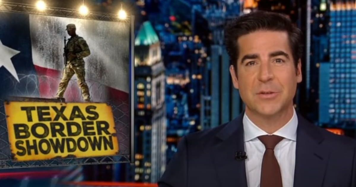 Jesse Watters argues the Biden administration is failing at protecting American citizens from border invasion (@foxnews/YouTube)