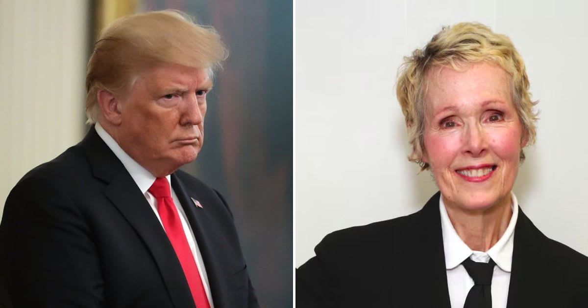 Donald Trump has repeatedly claimed E Jean Carroll's accusations to be false (Getty Images)