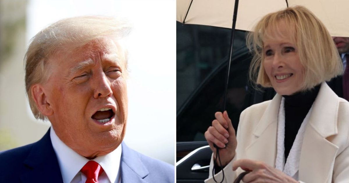 E Jean Carroll was awarded $83.3 million by a Manhattan jury in her defamation trial against Donald Trump on Friday, January 26, 2024 (Photo by Spencer Platt/Getty Images)