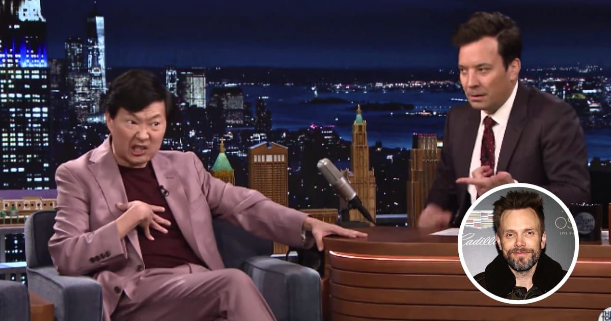 Ken Jeong playfully criticized McHale for his audacity to joke abour his former career as a doctor (@fallontonight/Youtube)
