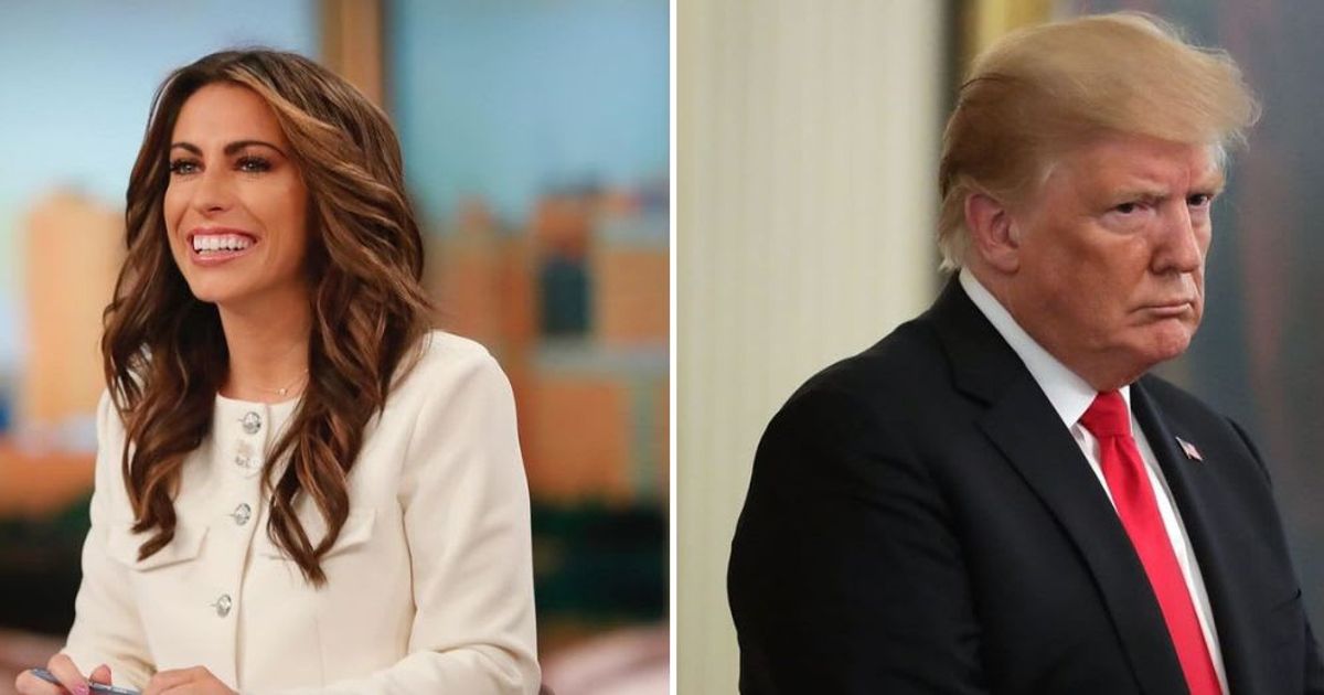 Former White House Director of Strategic Communications Alyssa Farah Griffin contends that former President Donald Trump is unfit to hold Office (@alyssafarah/Instagram, Getty Images)