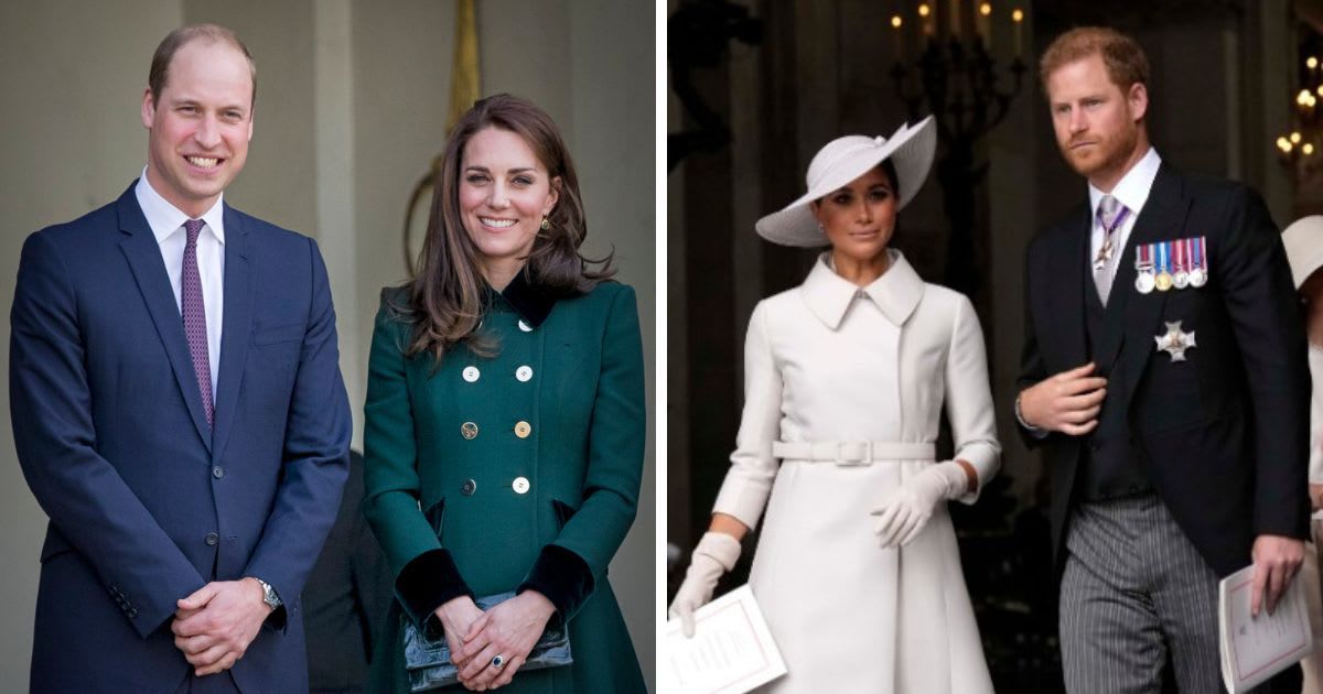 Catherine, Princess of Wales may act as a 'peacemaker' between the brothers if the Sussexes reach out to her amid her operation (Getty Images)