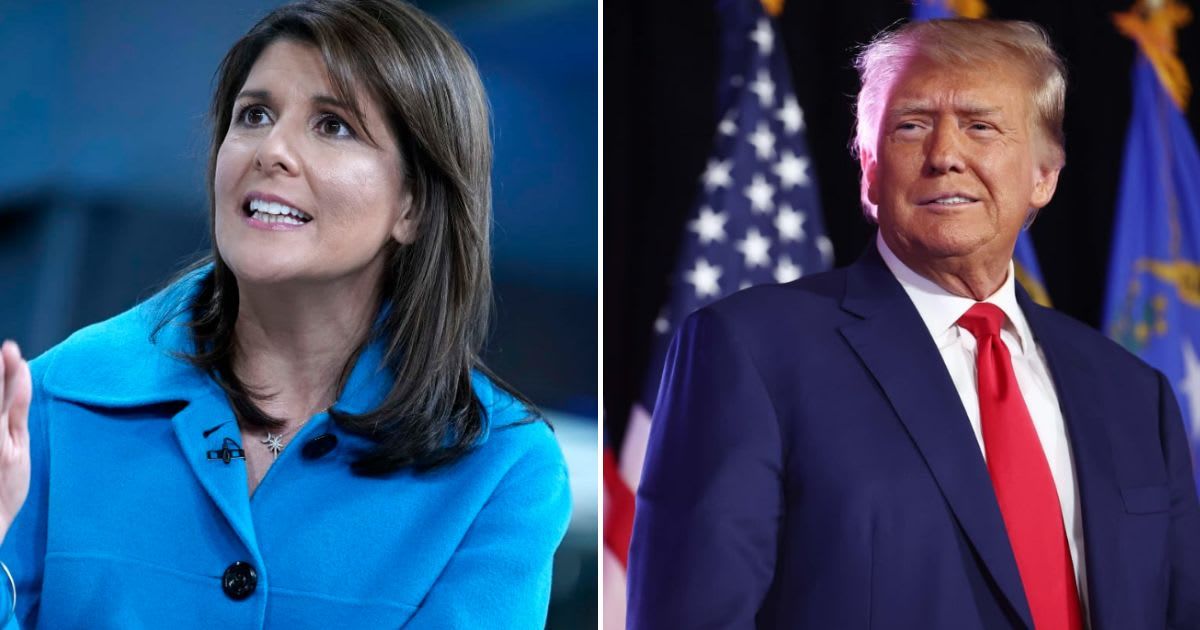Nikki Haley slammed former President Donald Trump in a Fox News interview, by calling him ‘totally unhinged’ (Getty Images)