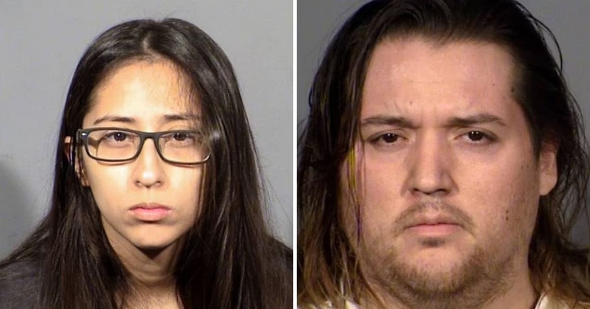 Loreana Martinez and Anthony Oceja have been sentenced to nearly 30 years in jail (LVPD)