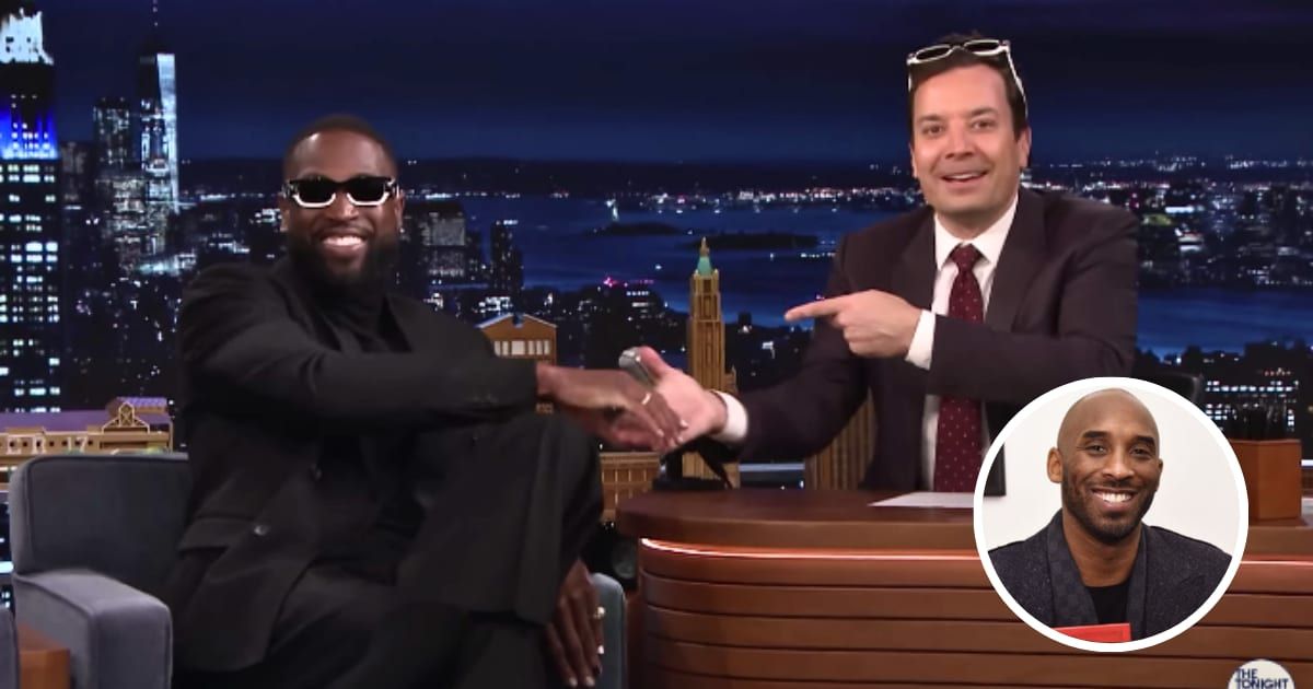 Dwyane Wade shared his thoughts on Kobe Bryant's win on 'The Tonight Show Starring Jimmy Fallon' (@fallontonight/YouTube, Getty Images)