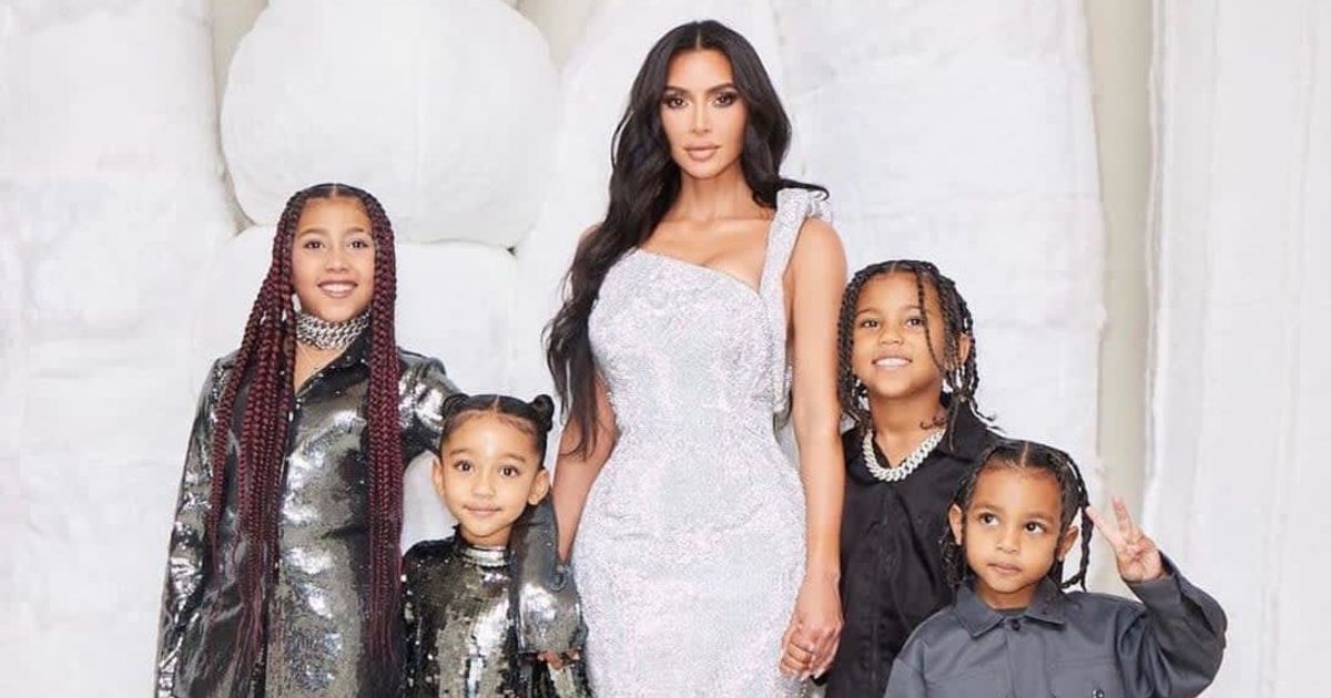 Kim Kardashian has four children - North West, Chicago West, Saint West, and Psalm West (Kim Kardashian/Facebook)