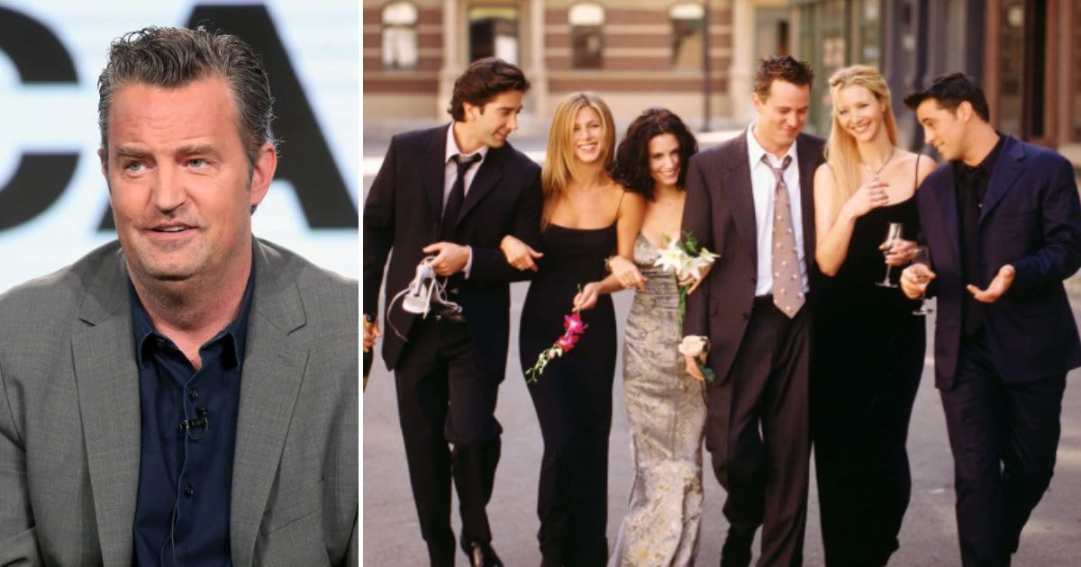 Matthew Perry's 'Friends' co-stars are concerned about abuse allegations damaging 'the brand' (Getty Images)
