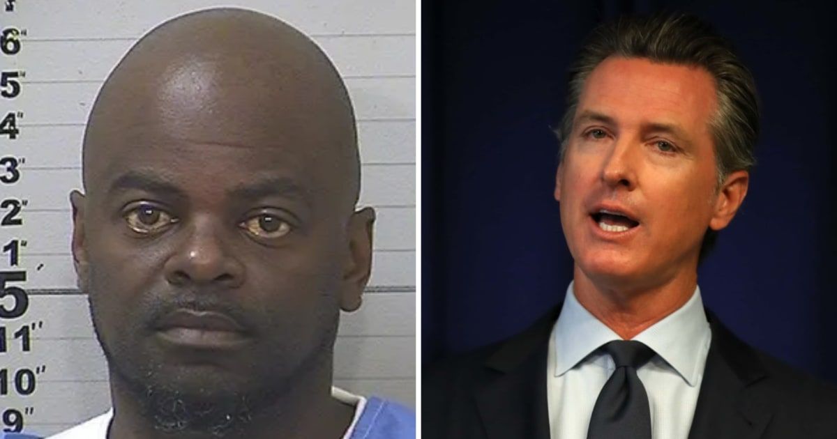 Patrick Goodman, who beat his girlfriend's 3-year-old son to death, is set to be released unless California Governor Gavin Newsom intervenes (Getty Images)