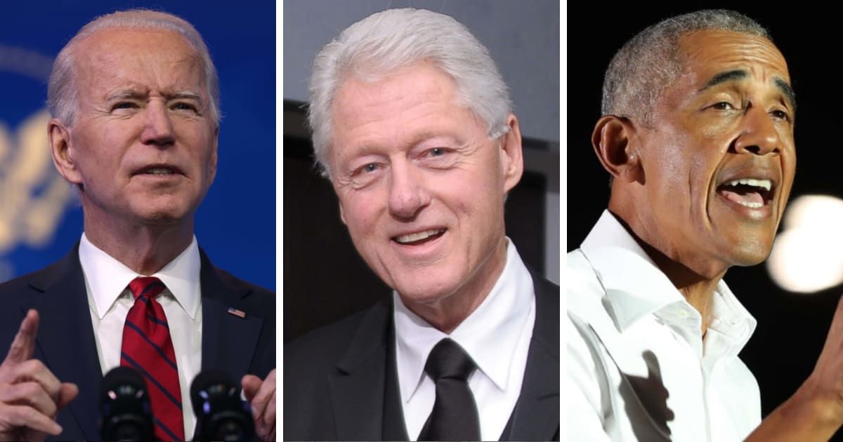 President Joe Biden will reportedly join Bill Clinton and Barack Obama for a campaign fundraiser (Getty Images, Joe Raedle/Getty Images)