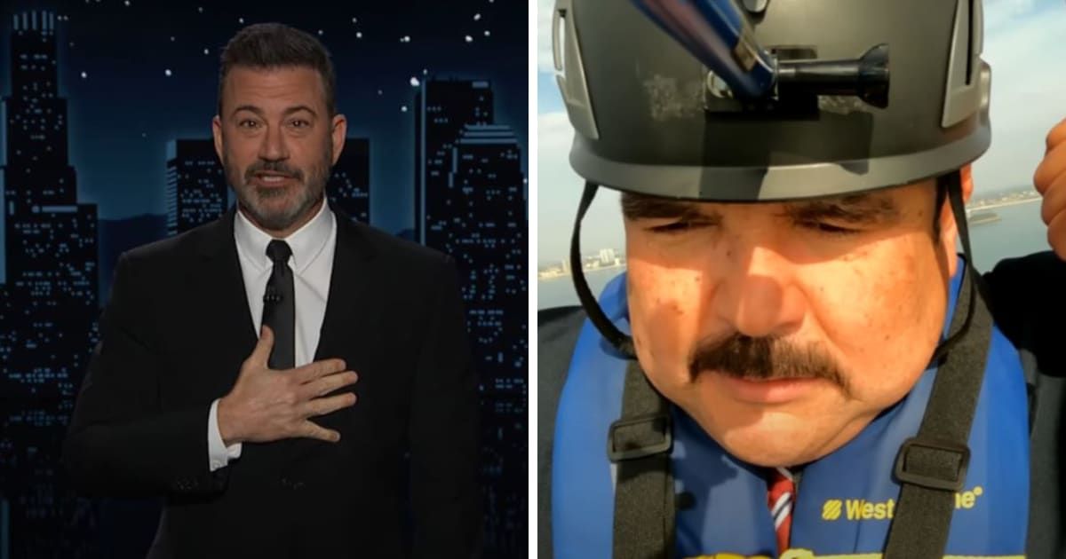 Jimmy Kimmel pranked Guillermo Rodriguez on his birthday as the 'surprise' turned out to be a nerve-racking adventure for Guillermo (Jimmy Kimmel Live!/YouTube)
