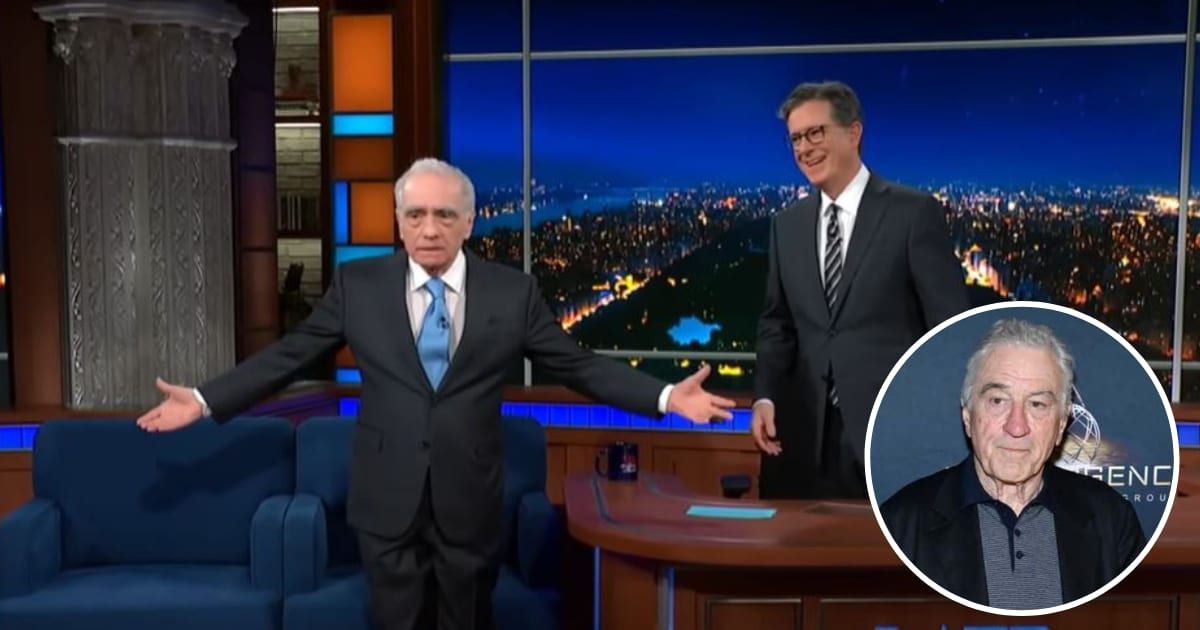 Martin Scorsese recalled shooting 'The Taxi Driver' with Robert De Niro on Stephen Colbert's show (The Late Show with Stephen Colbert, Getty Images)