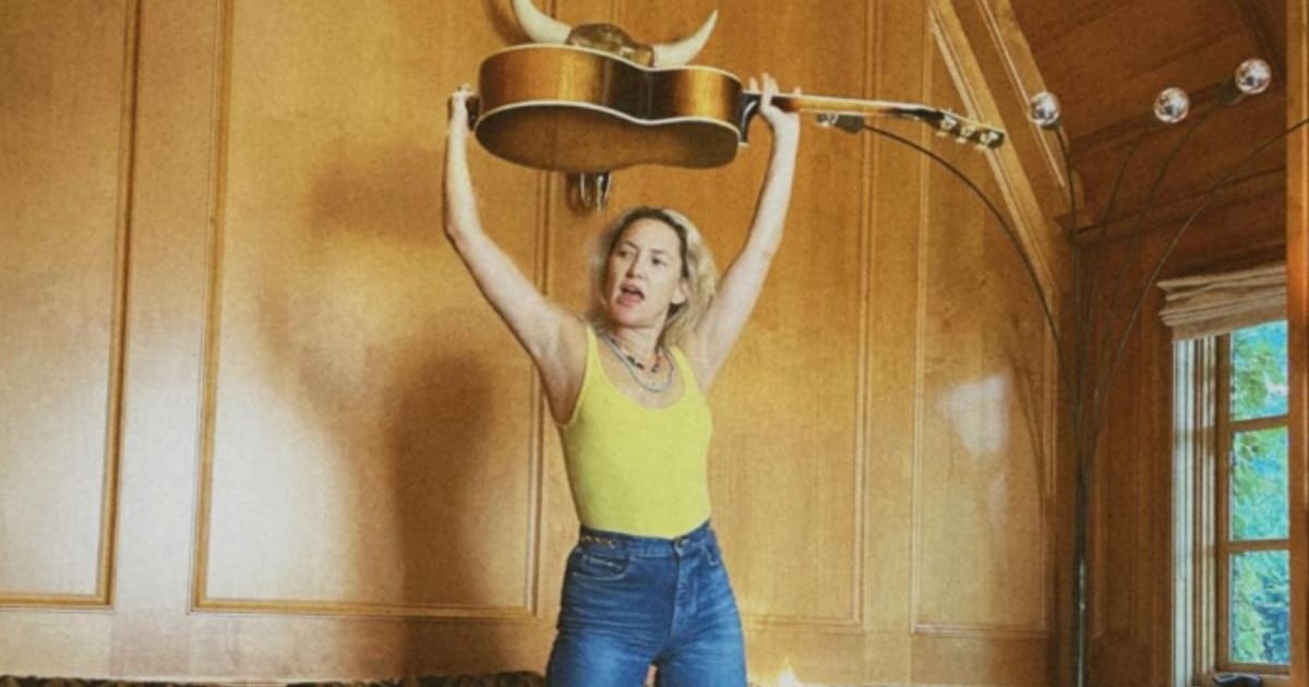 Kate Hudson's debut single 'Talk About Love' will be out on January 30 (@katehudson/Instagram)