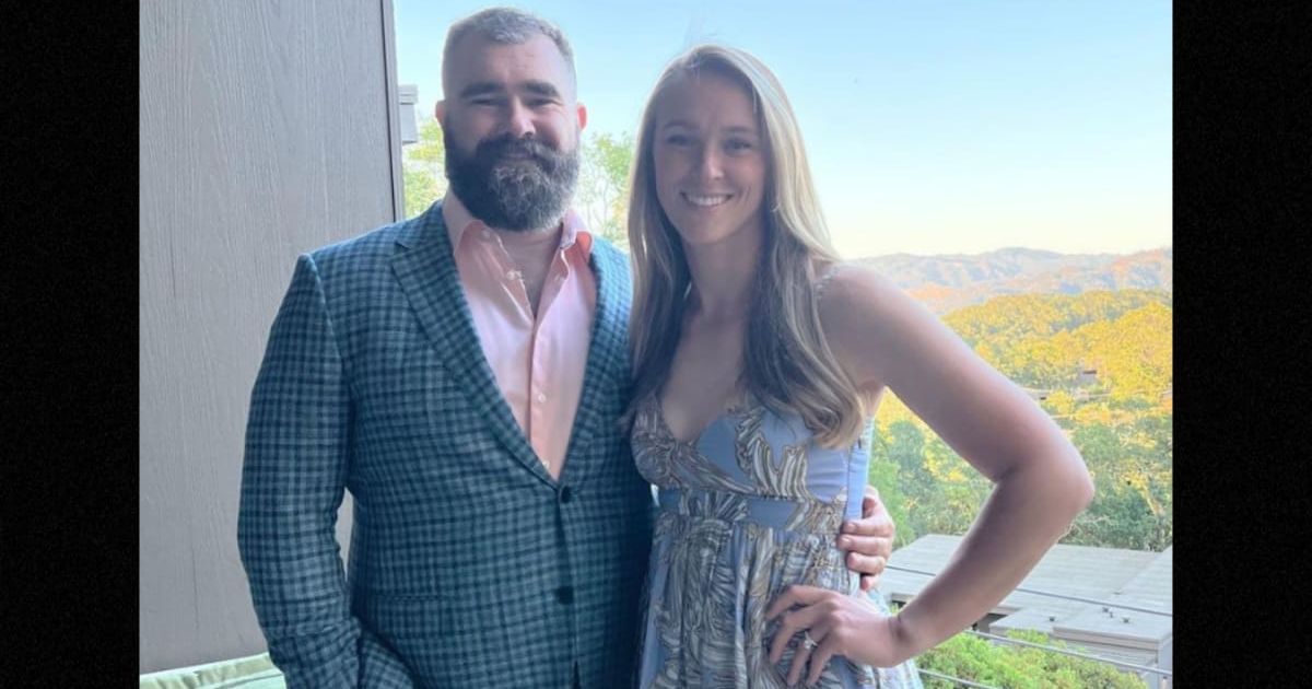 Kylie and Jason Kelce tied the knot in 2018 (@kykelce/Instagram)