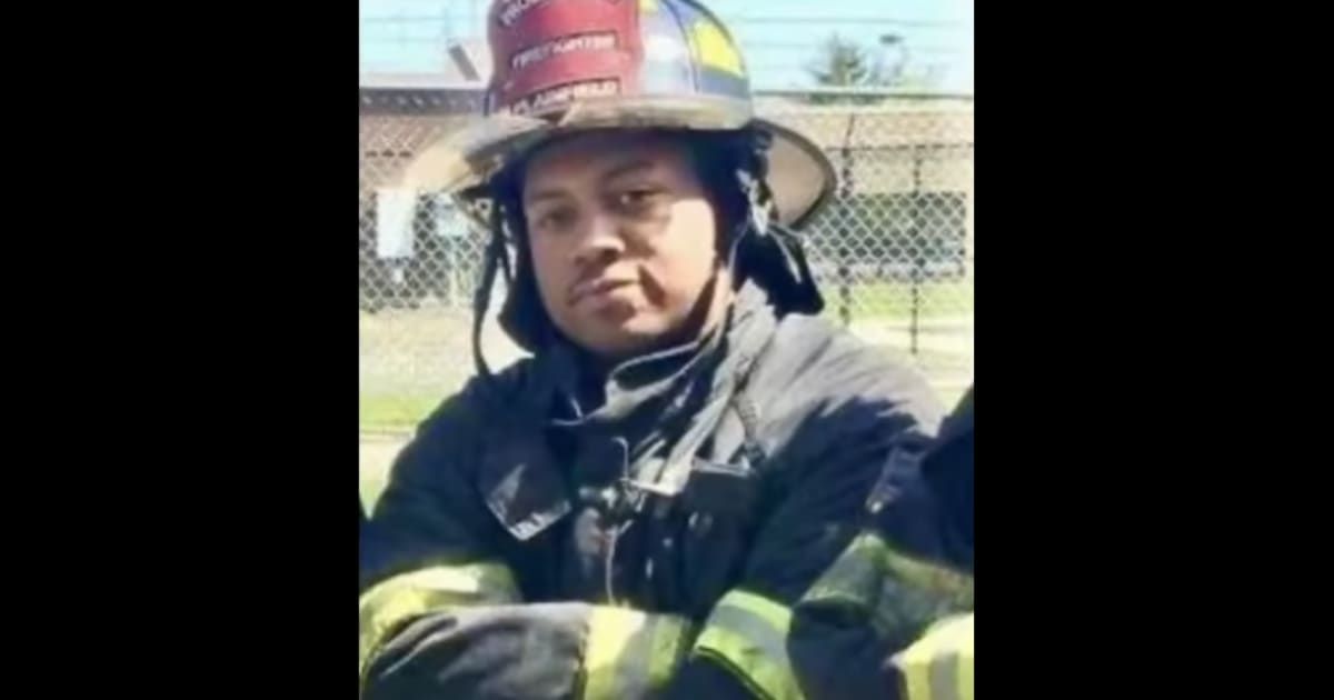 Marques Hudson was taken to Robert Wood Johnson University Hospital where he died (YouTube/CBS New York)