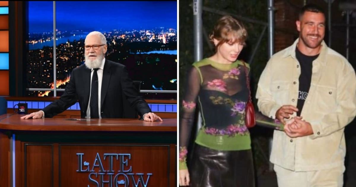 David Letterman admitted that he's on Team Taylor (@letterman/Instagram, Getty Images)