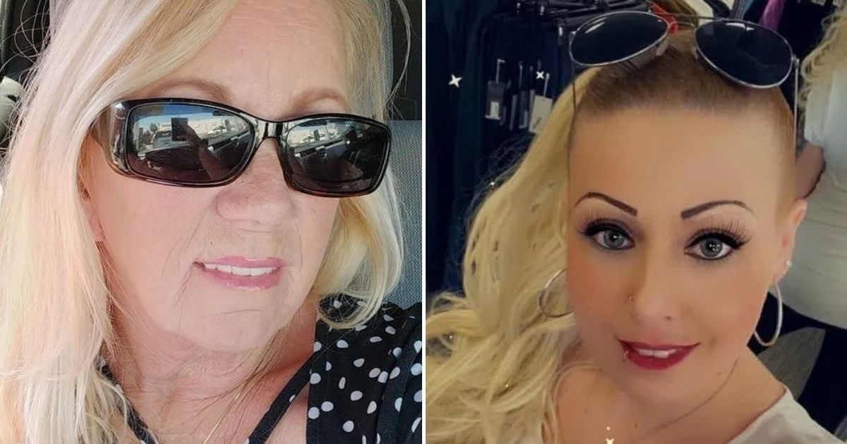 The home of Terri Rogers was raided after she organised several searches for missing Nicole Baldwin (@TerriRogers, @KellyBaldwin-Nachbaur/Facebook)