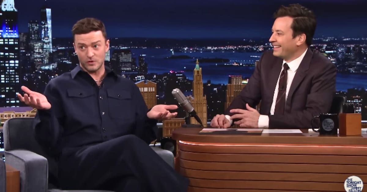 Justin Timberlake talks about working on his album 'Everything I Thought It Was' on 'The Tonight Show Starring Jimmy Fallon' (@fallontonight/Youtube)