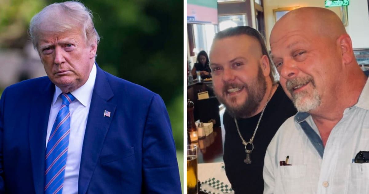 Donald Trump's family has extended their support to Rick Harrison after his son's death (Getty Images and Instagram/ @rick_harrison)