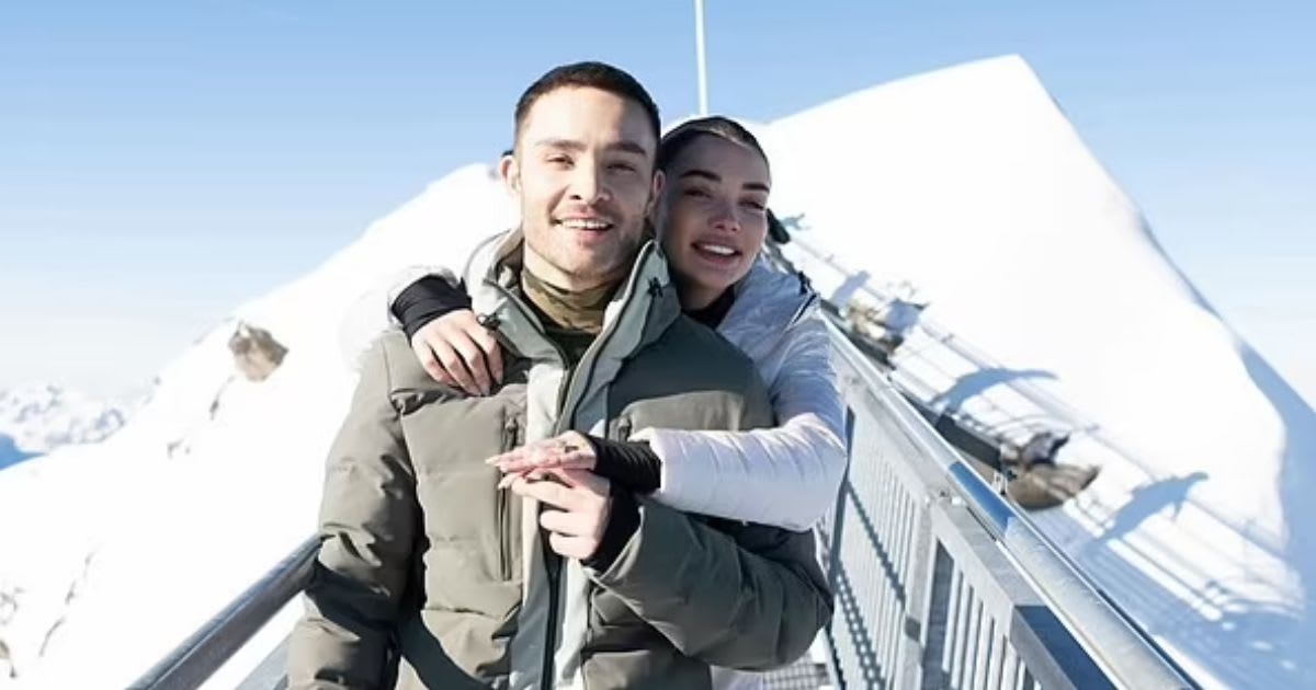Gossip Girl's Ed Westwick is engaged to Bollywood actress Amy Jackson (@amyjackson/Instagram)