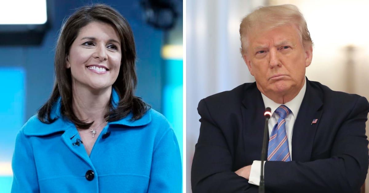 Nikki Haley claimed Donald Trump's 'revenge talks' could help her gain voter support (Getty Images)