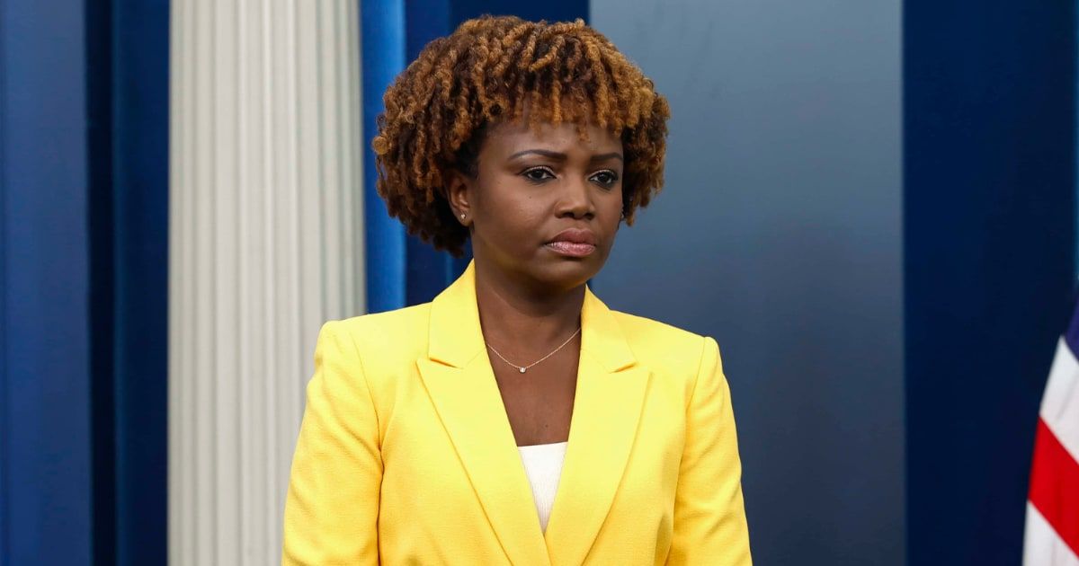 White House Deputy Press Secretary Karine Jean-Pierre has stirred controversy with her comments on the US soldiers killed in a suicide drone strike in Jordan (Getty Images)
