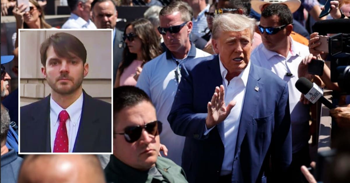 Charles Littlejohn was sentenced to 5 years for leaking tax documents belonging to former President Donald Trump and other affluent Americans (Getty Images, Fox News/YouTube)