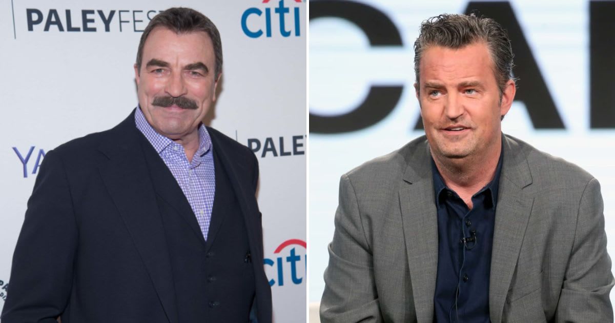Tom Selleck remembered his late friend Matthew Perry (Getty Images)