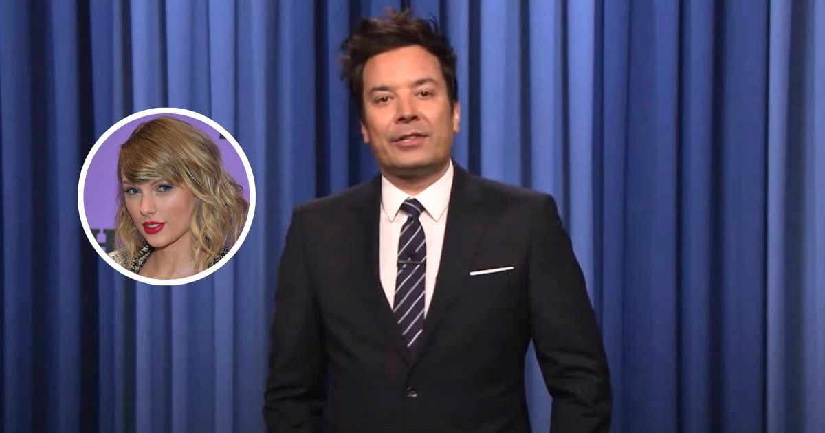 On 'The Tonight Show', host Jimmy Fallon showed a compilation of numerous broadcast journalists talking about the 'Swiftie Bowl' (The Tonight Show Starring Jimmy Fallon)