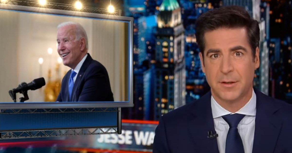 Jesse Watters claimed that the Biden administration has always had the power to secure the borders but is refusing to do so (@foxnews/YouTube)
