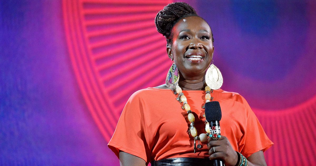 MSNBC host Joy Reid had a hot mic moment on January 29, when she was caught dropping the F-bomb (Getty Images)