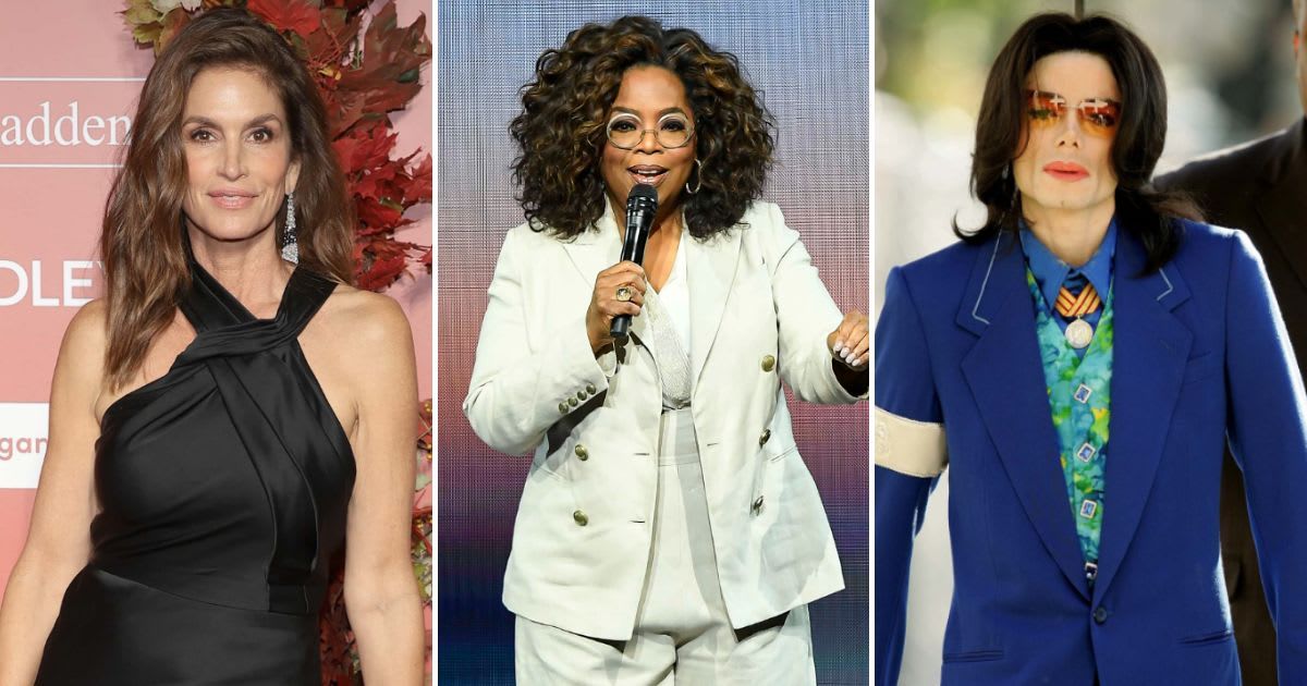 Oprah Winfrey's most controversial moments include Cindy Crawford and the late Michael Jackson (Getty Images)