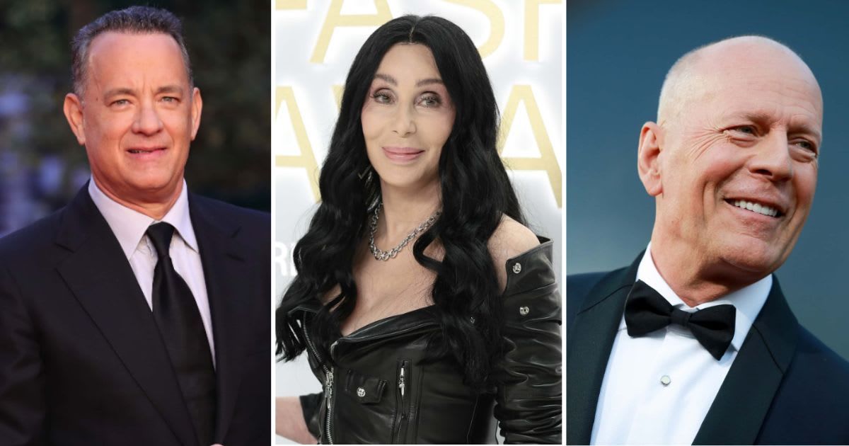 Tom Hanks, Cher and Bruce Willis are some of the parents whose children went to rehab (Getty Images)