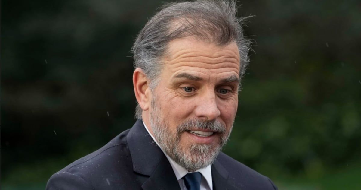 Hunter Biden, the 53-year-old son of President Joe Biden, is reportedly seeking the dismissal of felony gun charges against him once again (Getty Images)