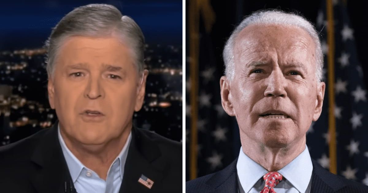 Sean Hannity reports on Joe Biden admin funding $121M to UNRWA (YouTube/Fox News, Getty Images)