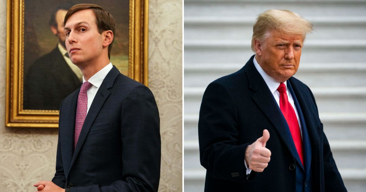 Jared Kushner's name has been brought up by GOP leadership as the Secretary of State if Donald Trump gets re-elected (Getty Images)