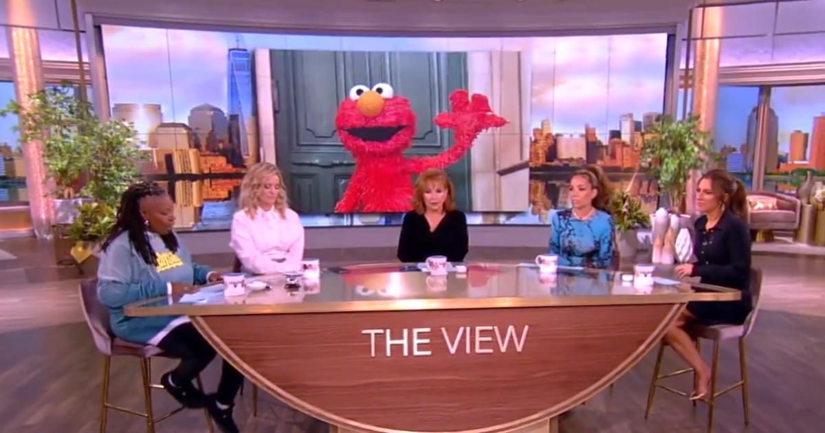 'The View' hosts offer their hot takes after 'Sesame Street' muppet Elmo's mental health check triggers massive online trauma dump