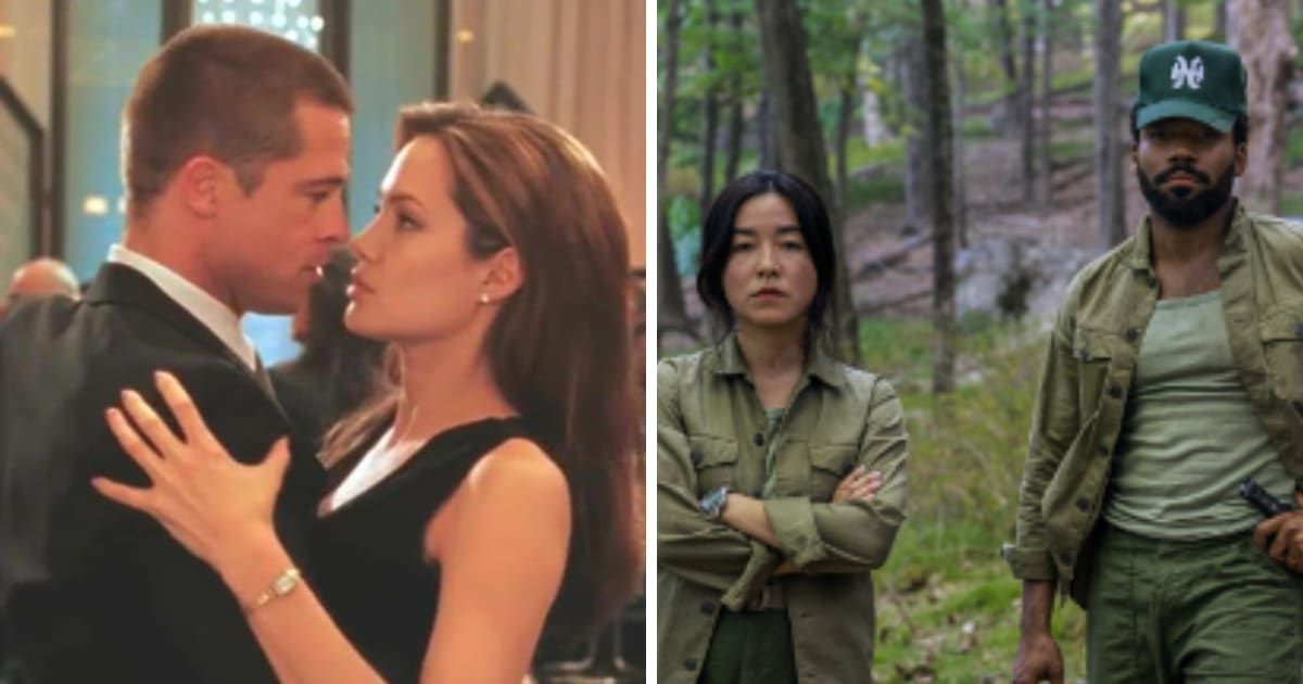 Brad Pitt and Angelina Jolie's Mr and Mrs Smith will be played by Donald Glover and Maya Erskine in the new series (IMDb)