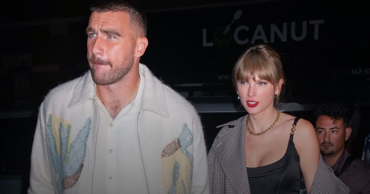 Swifties are overjoyed as Travis Kelce defended Taylor Swift against critics (Gotham/GC Images)