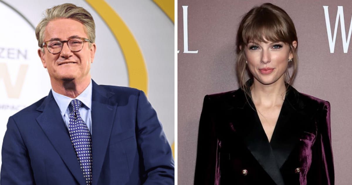 Joe Scarborough, a former Republican congressman, added that Taylor Swift was once targeted by the 'left' (Getty Images)