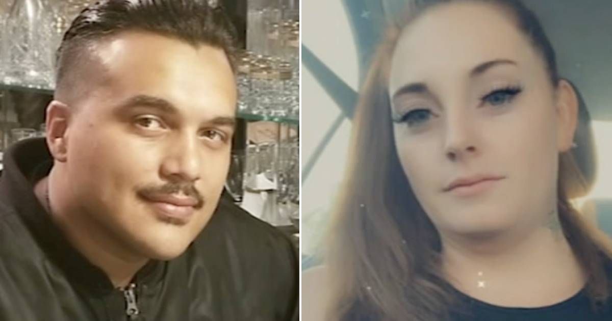 Jose Rafael 'Rafa' Solano Landaeta (L) admittedly beheaded Karina Castro (R) with a samurai sword (KGO-TV video screengrab)