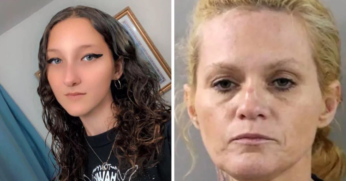 Daphne Fernandez (R) has now been arrested and charged with numerous offenses (Facebook/Shawn Hernandez and Polk County Sheriff's Office)