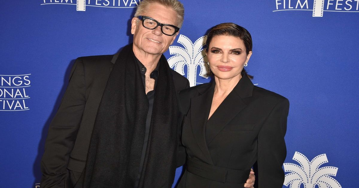 Harry Hamlin and Lisa Rinna recalled their first impressions of each other (Getty Images)