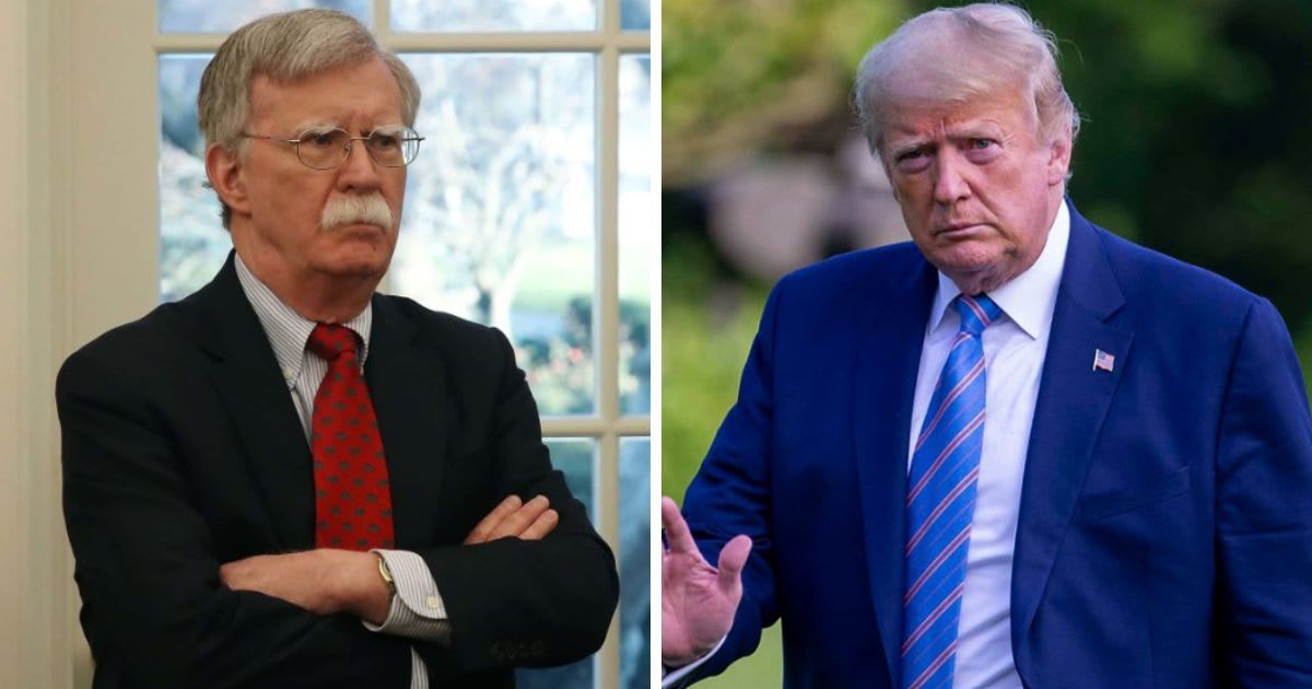 Donald Trump was slammed by former National Security Adviser John Bolton (Getty Images)