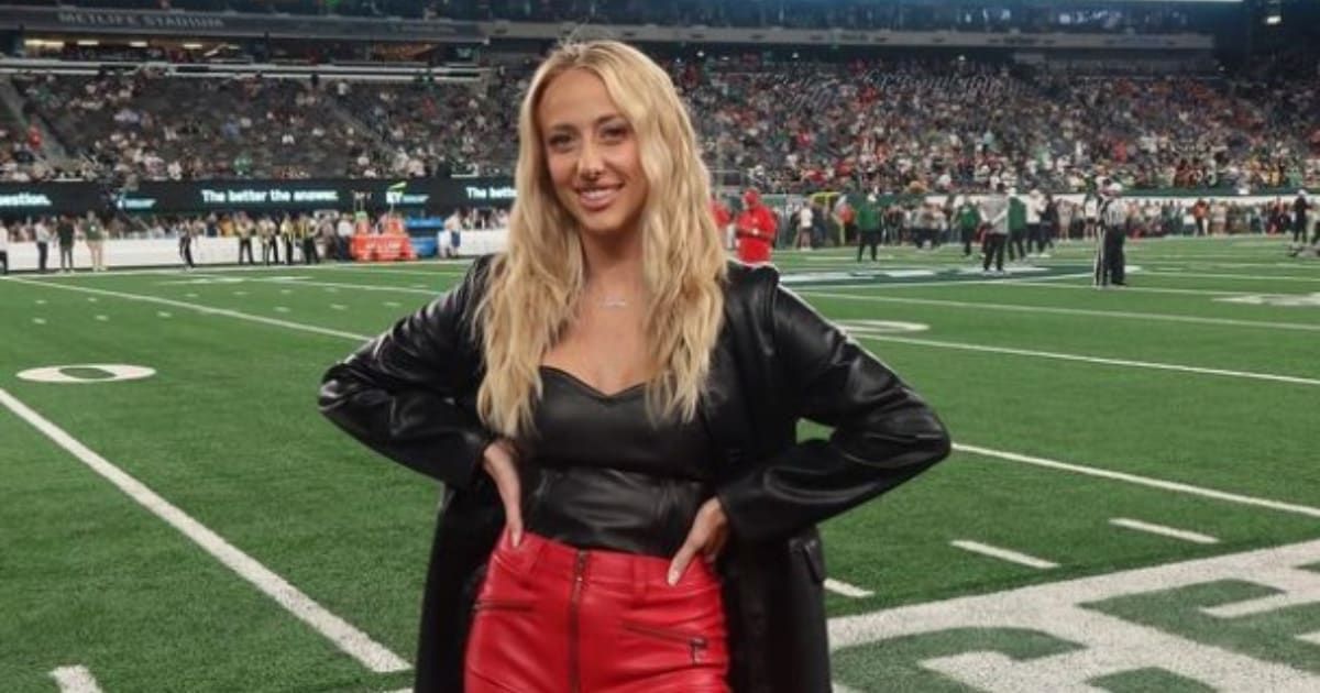 Brittany Mahomes posted a cryptic message on social media where she called out trolls for being 'obsessed' with her (@brittanylynne/Instagram)