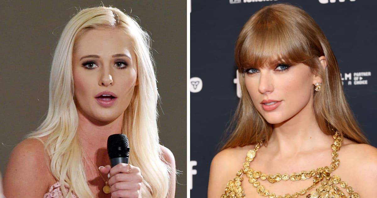 Conservative commentator Tomi Lahren defended Taylor Swift's right to appear at NFL games to support her boyfriend (Getty Images)